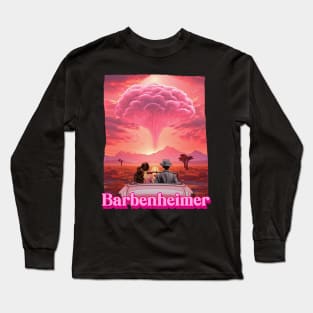 Barbie Oppenheimer Barbenheimer Funny Movie Long Sleeve T-Shirt